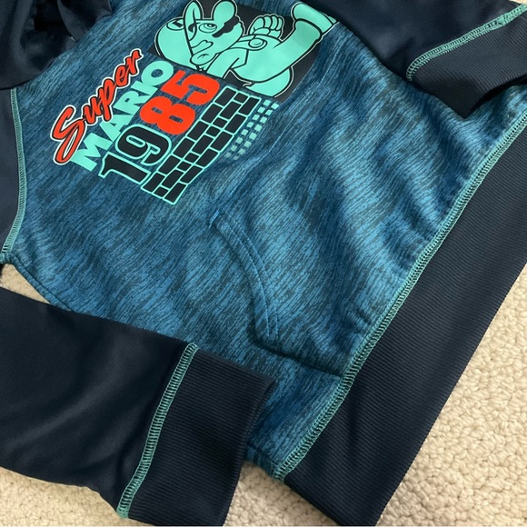 Jumping Beans Super Mario Brothers Hooded Sweatshirt Youth 8 - Picture 2 of 4